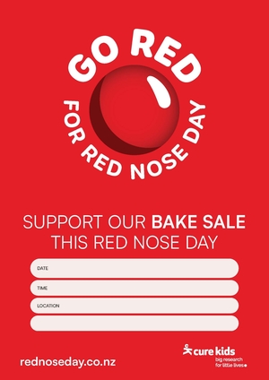 Support our Bake Sale Poster